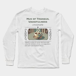 Coffee (White) Long Sleeve T-Shirt